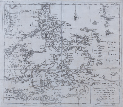 CONJUNTO DE CUATRO GRABADOS DE FILIPINAS