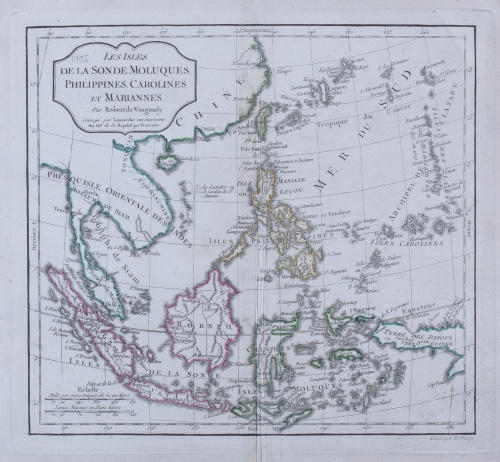 CONJUNTO DE CUATRO GRABADOS DE FILIPINAS