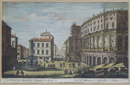GEORG BALTHASAR PROBST (1732-1801), Pareja de vistas óptica