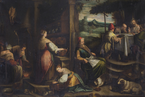 CÍRCULO DE JACOPO BASSANO (Escuela italiana, siglo XVII), C