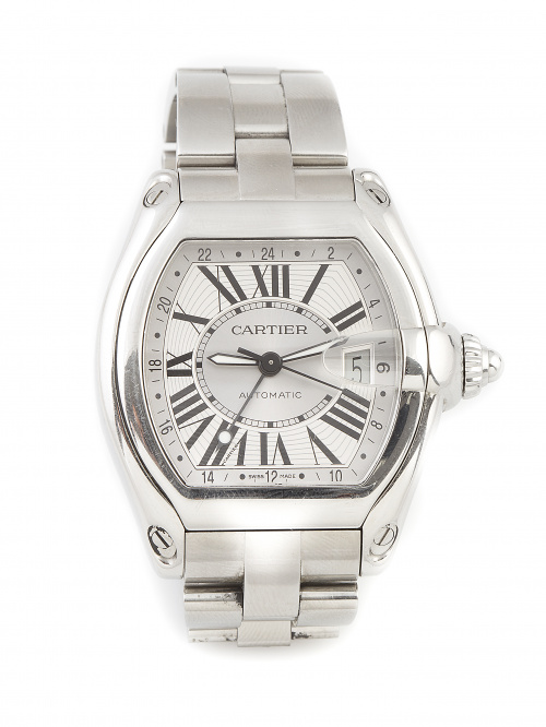 Reloj CARTIER ROADSTER en acero. Automático 466245PX