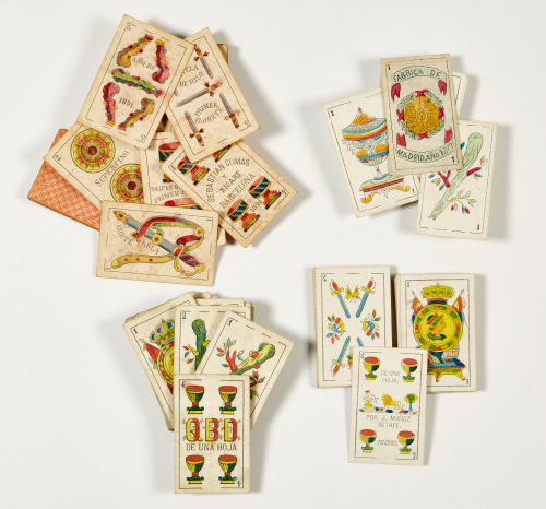 Gombau y LabadañoBaraja litografiada, marcada y fechada: “