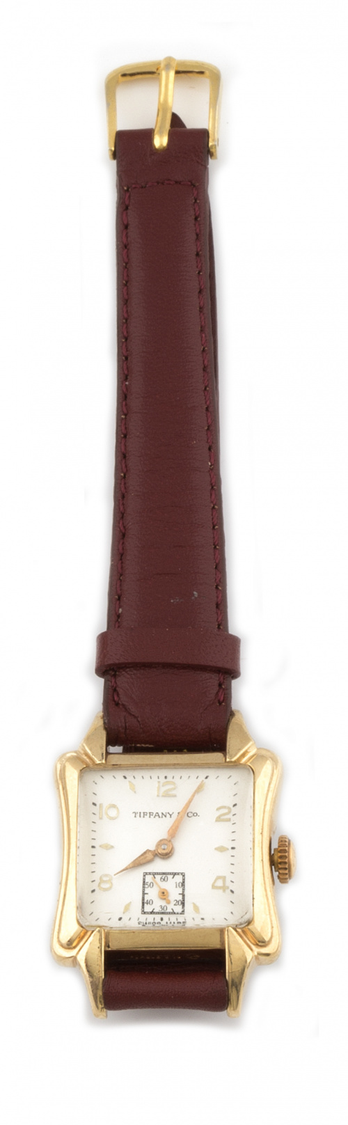 Reloj TIFFANY & Co años 40 chapado en oro.