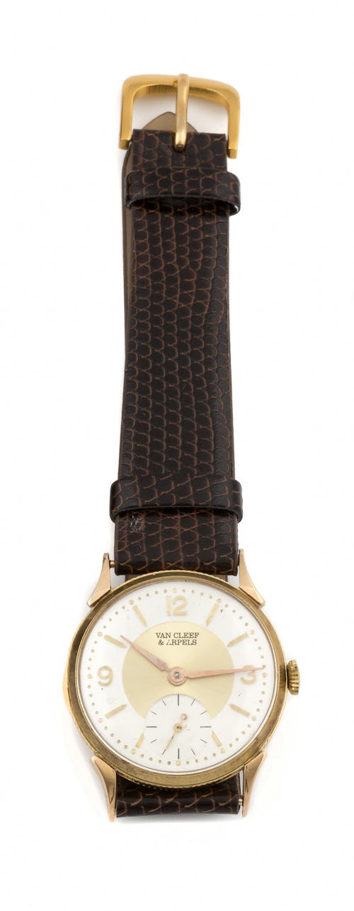 Reloj VAN CLEEF and ARPELS años 40 en oro de 18K.
