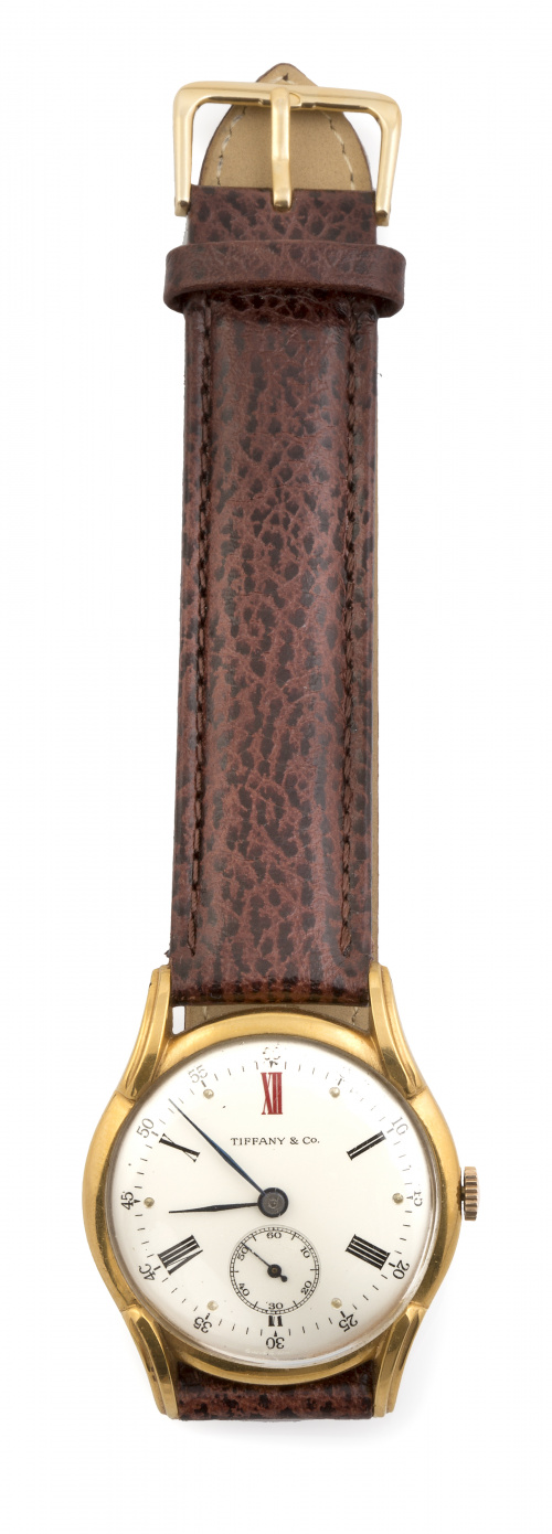 Reloj EBERHARD en acero, años 40-50