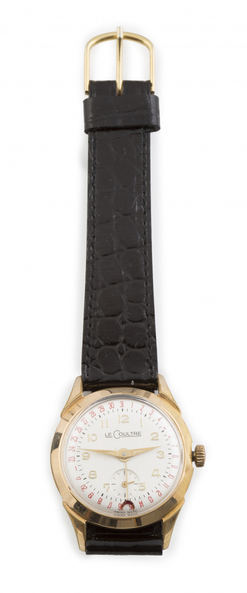 Reloj LE COULTRE años 40 en metal plaqué or