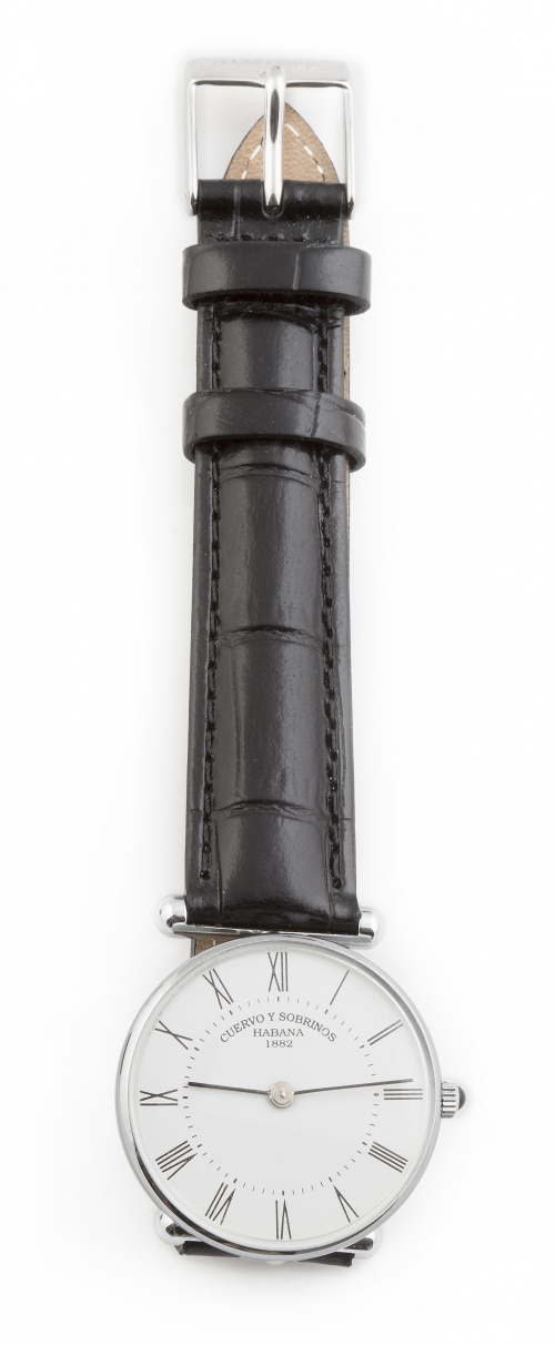 Reloj CUERVO y SOBRINOS en acero años 50-60