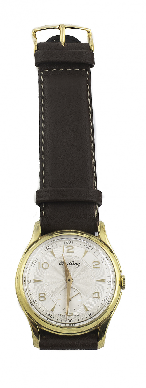 Reloj BREITLING años 30 laminado en oro amarillo de 18K