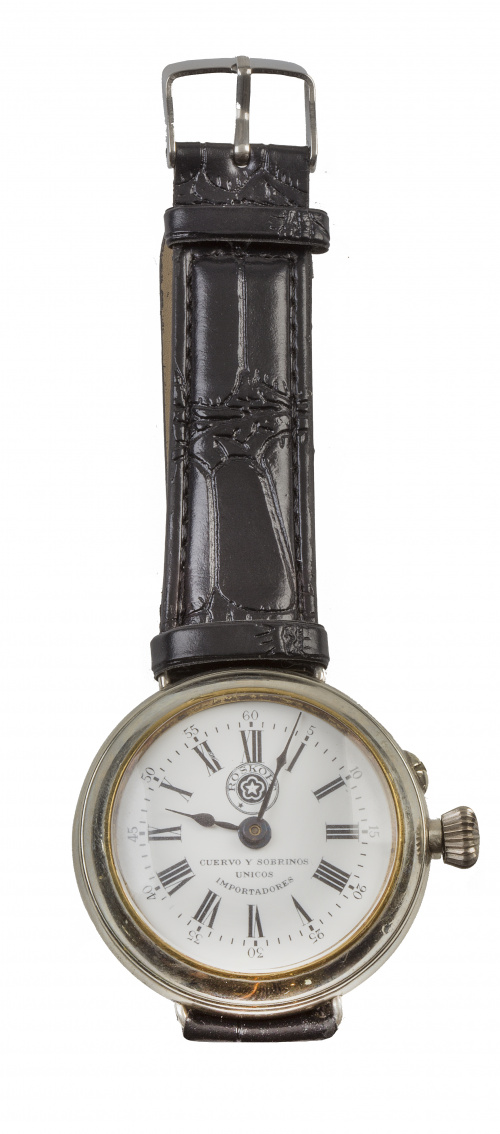 Reloj CUERVO Y SOBRINOS años 30 en acero