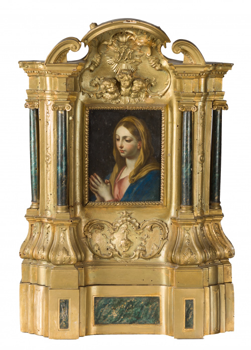 ESCUELA ITALIANA, SIGLO XVIIIVirgen de la Soledad.