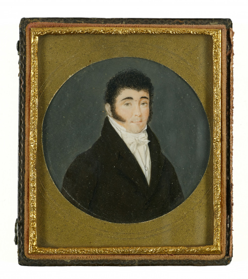 JUAN MARRAS (1765- ?)Retrato de caballero.