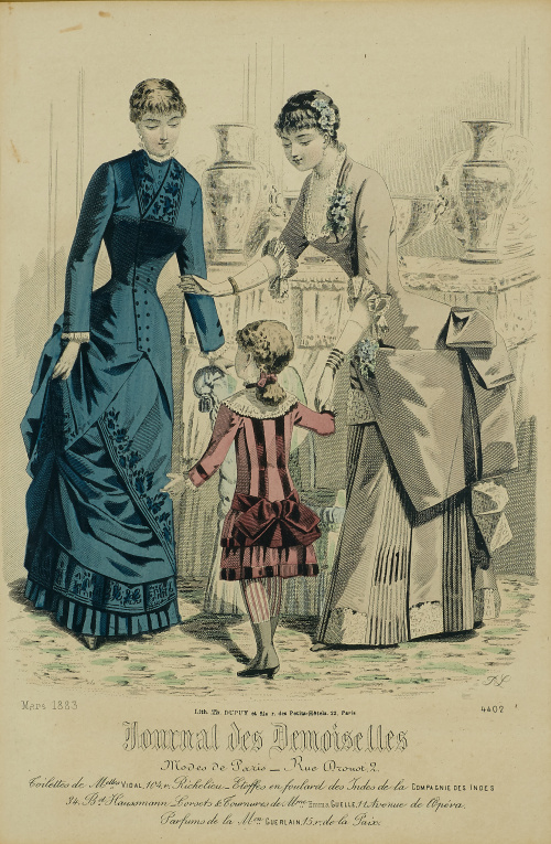 ESCUELA FRANCESA, SIGLO XIXModas de París