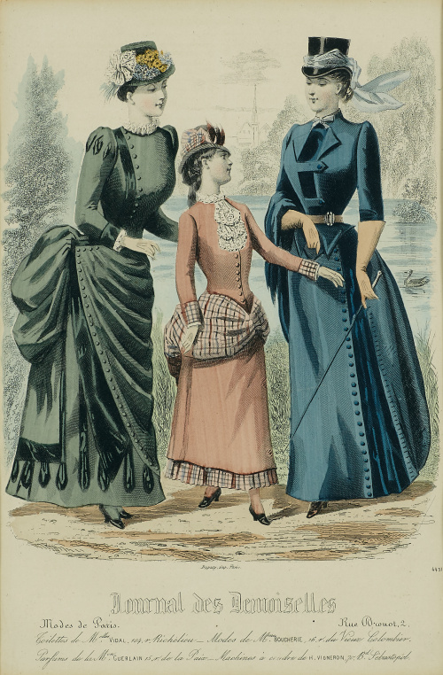 ESCUELA FRANCESA, SIGLO XIXModas de París