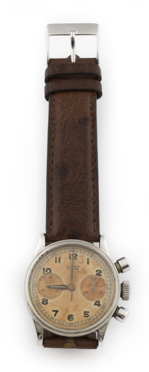 Reloj cronógrafo TISSOT años 20 en acero nº 1123181.