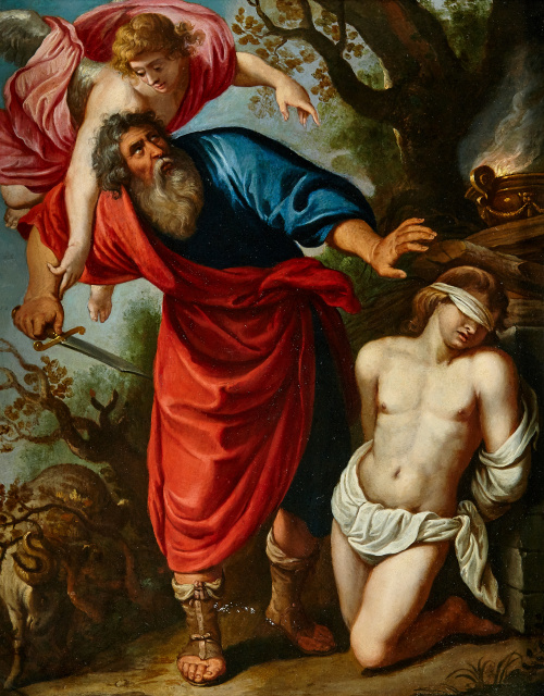 ESCUELA FLAMENCA, SIGLO XVIISacrificio de Isaac.