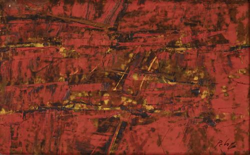 ORLANDO PELAYO (Gijón, 1920 - Oviedo, 1990)Composición en