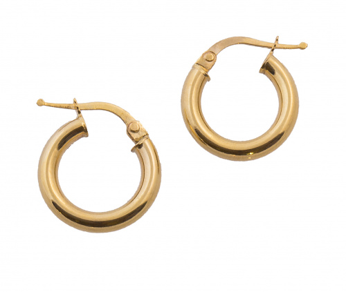 Pendientes criolla de perfil tubular