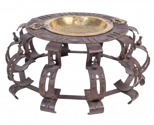 Brasero en hierro forjado, S. XVII