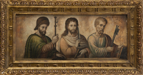 ESCUELA ESPAÑOLA, SIGLO XVIApóstoles: Santiago, Bartolomé