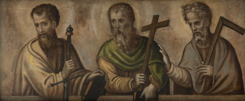 ESCUELA ESPAÑOLA, SIGLO XVIApóstoles: Pablo, Felipe y Tom