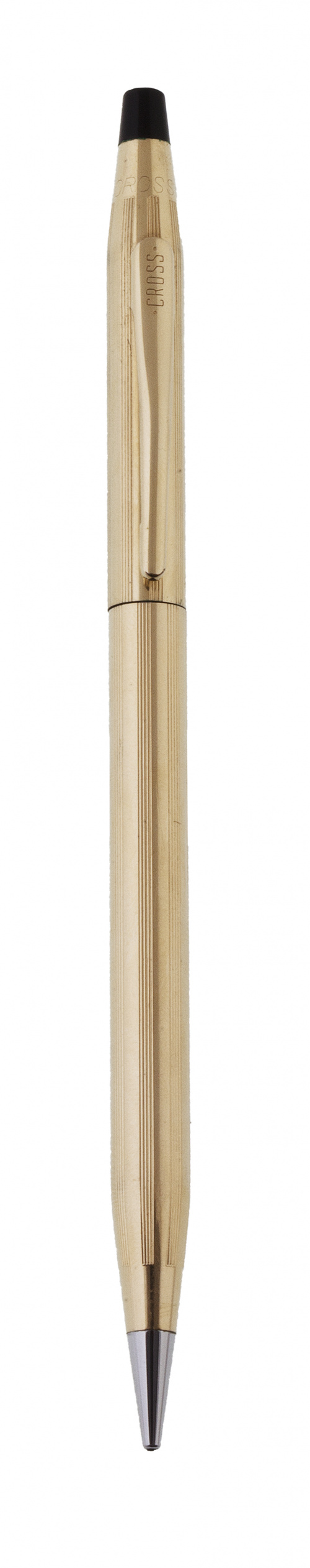 Conjunto de bolígrafo y portaminas Cross en metal dorado co