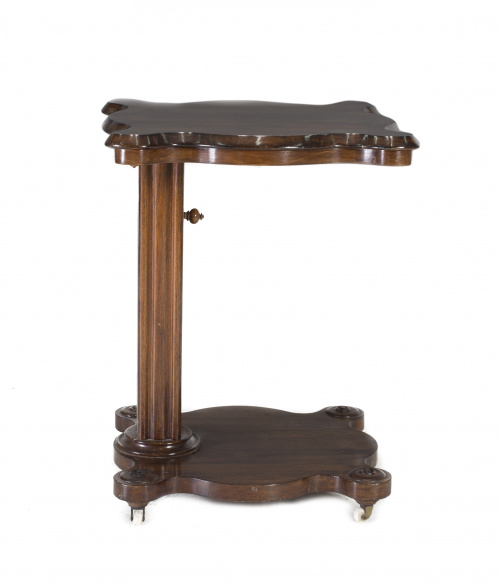 Mesa atril victoriana en madera de palosanto.Inglaterra, m