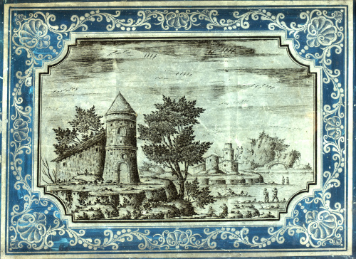 ESCUELA ITALIANA, SIGLO XVIIIVistas con paisajes fluviales