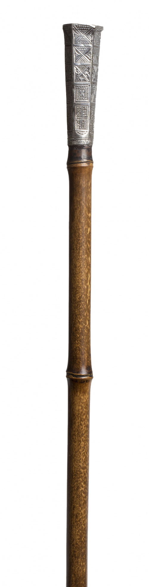 Bastón con mango de plata, S. XIX