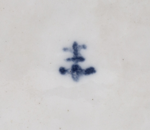 Enfriador de copas de pasta tierna con rosas pintadas en ca