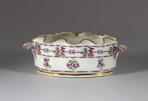 Enfriador* de copas de pasta tierna, decoración pintada “a 