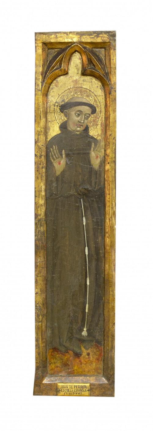 JUAN DE SEVILLA (activo entre 1425 y 1450)San Blas y San F