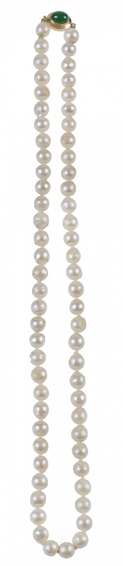 Collar de un hilo de perlas cultivadas de 8 mm de diámetro