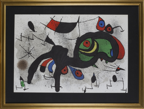 JOAN MIRÓ (Barcelona, 1893 - Palma de Mallorca, 1983), JOAN