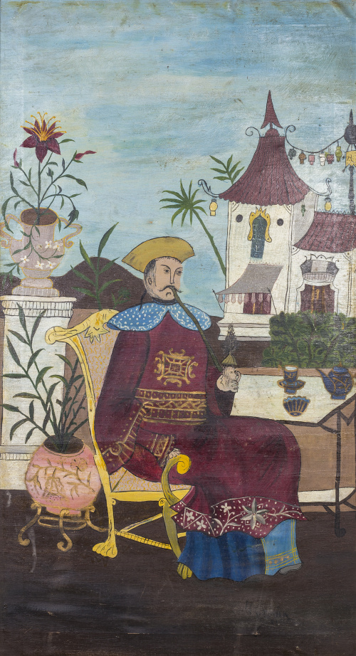 ESCUELA CHINA, SIGLO XX, ESCUELA CHINA, SIGLO XXPareja de