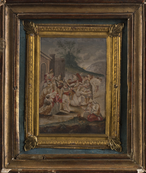 ESCUELA ALEMANA, SIGLO XVIIICamino al calvario