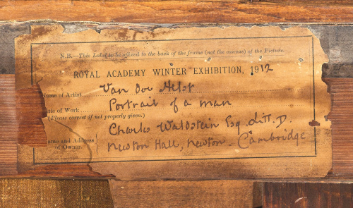 BARTHOLOMEUS VAN DER HELST (1613-1670), BARTHOLOMEUS VAN DE