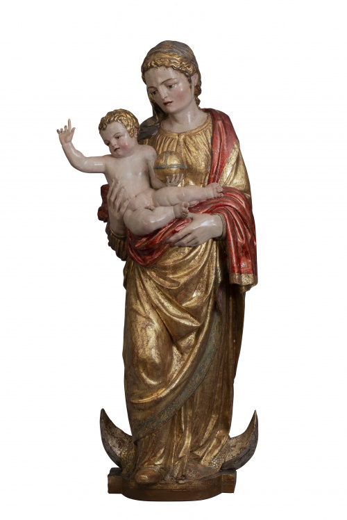 Arnao de Bruselas (c. 1515 - c. 1565)"Virgen con el niño"