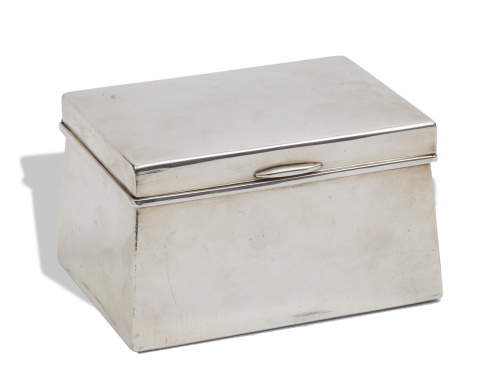 Caja en plata.Alemania?, pp. del S. XX.