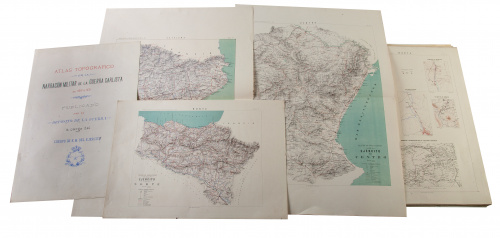 Atlas topográfico de la narración de la Guerra Carlista de 