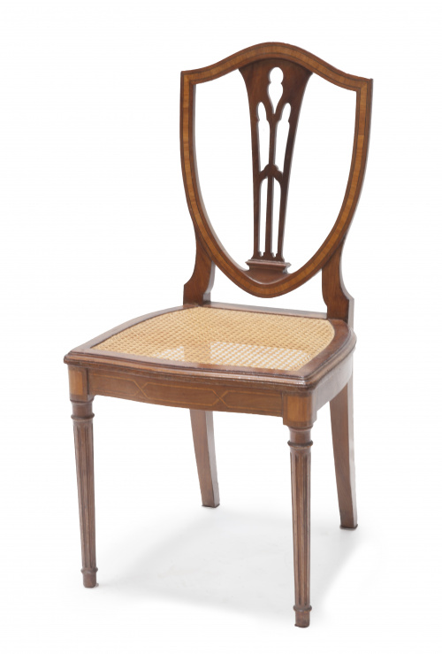 Silla de estilo Hepplewhite.España, años 30.
