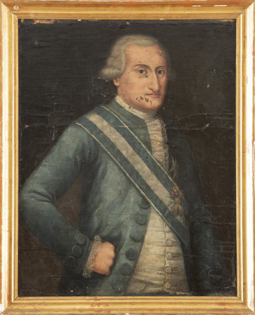ESCUELA ESPAÑOLA, H. 1800Retrato de Carlos IV