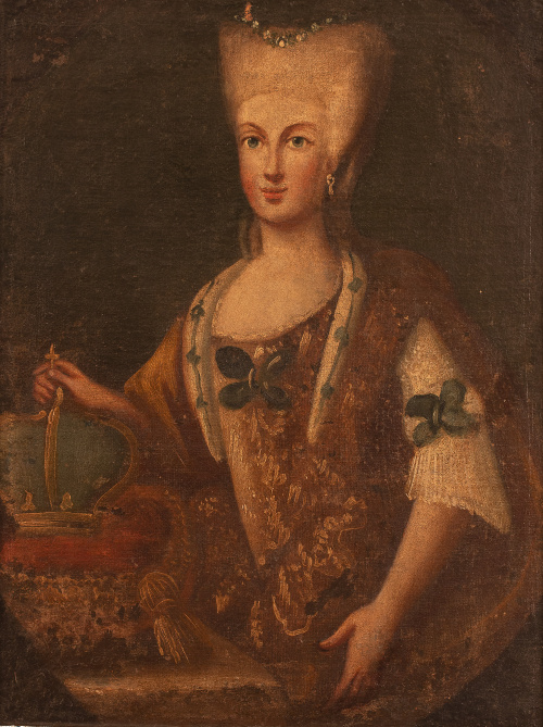 ESCUELA ESPAÑOLA, H. 1800Retrato de Maria Luisa de Parma 