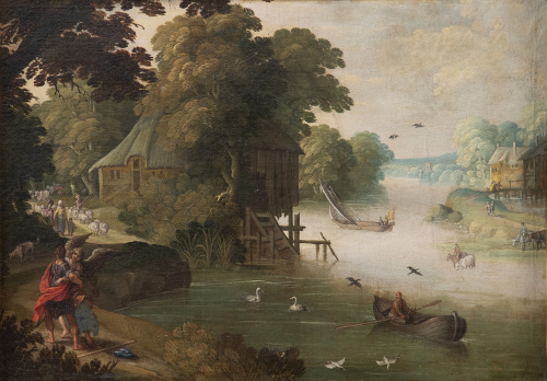 ESCUELA FLAMENCA, SIGLO XVIITobías y el ángel