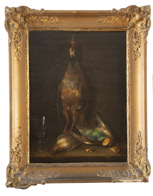 ESCUELA ESPAÑOLA, H. 1900Bodegón de perdiz