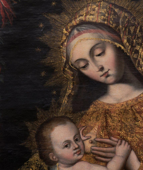 ATRIBUIDO A IGNACIO CHACÓN (Escuela cuzqueña,  medidos del 