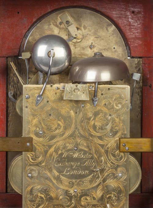 William Webster Exchance AllyReloj bracket de madera de c