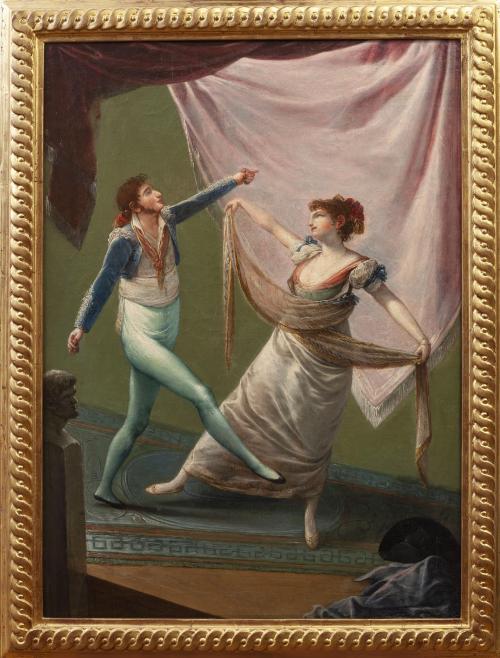 ESCUELA ESPAÑOLA, H. 1800, ESCUELA ESPAÑOLA, H. 1800Baila
