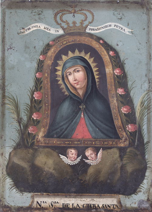 ESCUELA COLOMBIANA, SIGLO XVIIINuestra Señora de la Cueva