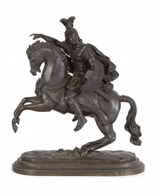 Alejandro Magno.Busto de bronce.Grand Tour, Italia, S. 
