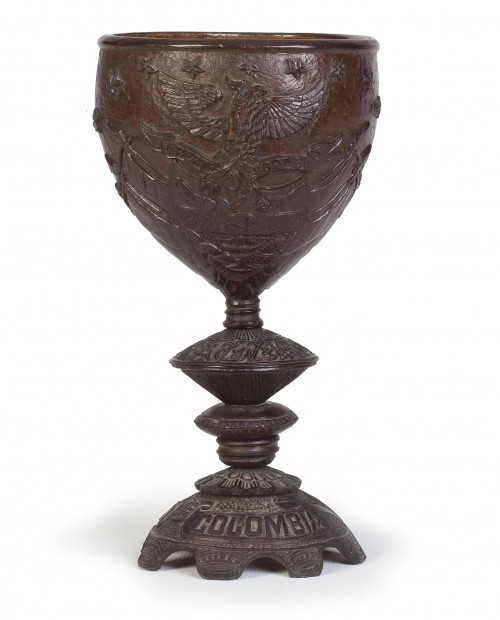 Coco chocolatero de la República de Colombia, inscripción c